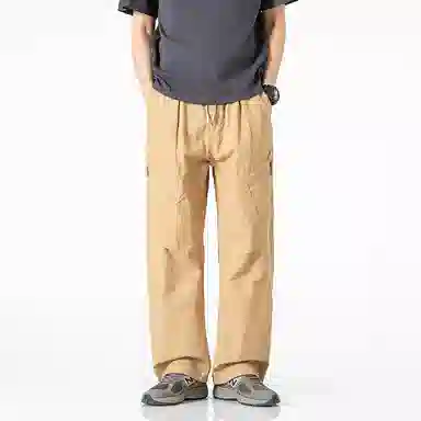 金盾 潮流潮牌宽松休闲裤 男款