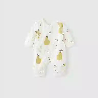 童泰连体衣 柔润真果系列 舒适柔软时尚新生儿亲肤透气 婴幼童