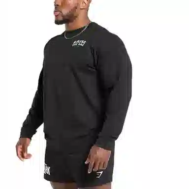 Gymshark Long Sleeve Tee Black