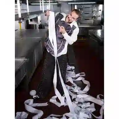 START EXCEED END Leopard Pearl Wide-Leg Jeans