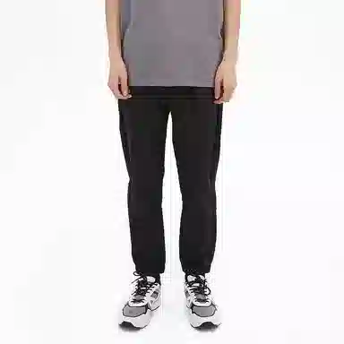 美特斯邦威 国潮宽松系带束脚休闲裤 男款