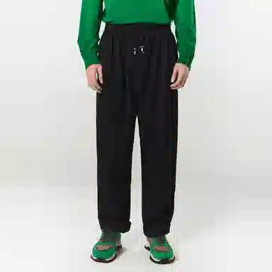 速写 系带渐变休闲长裤 男女同款