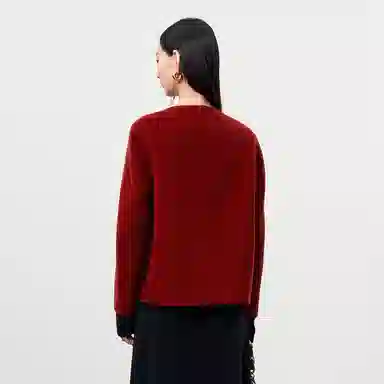 太平鸟 新中式短款双面呢小个子毛呢大衣 女款