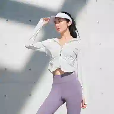 波司登 户外时尚运动透气纯色防晒服 女款