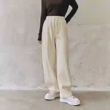 太平鸟 高腰香蕉保暖哈伦厚款休闲裤 女款