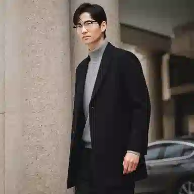 SAINT ANGELO Chis Chesterfield Wool Coat