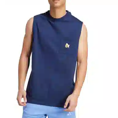 adidas DOG HOOP PATCH GRAPHIC TANK TOP