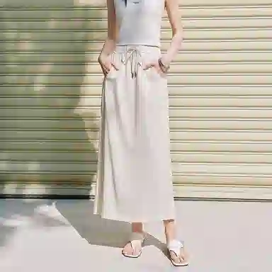 太平鸟 高腰工装纯色休闲短裙 女款