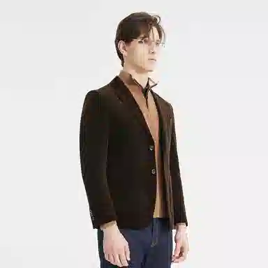 利郎 时尚都市简约百搭纯色长袖西装 男款