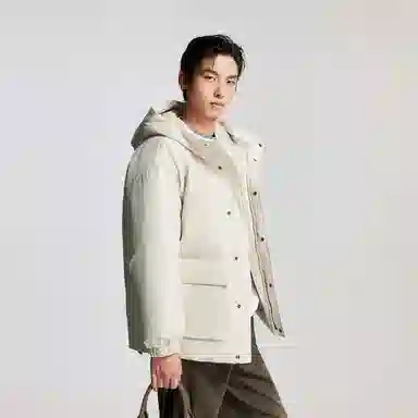 JACK JONES x NBA Bucks Down Jacket Moonlight Grey