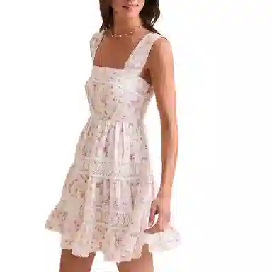 ALTAR'D STATE Floral Mini Dress