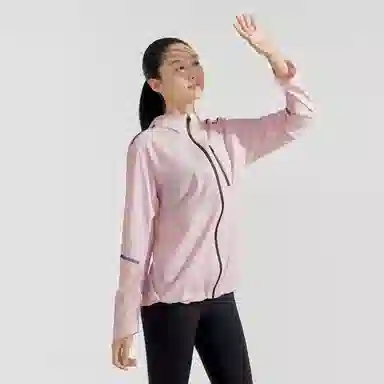 波司登 轻户外 纯色机能口袋凉感透气防紫外线宽松连帽皮肤衣防晒服 男女同款