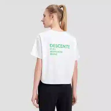 DESCENTE ESSENTIAL TOUGHlogo T