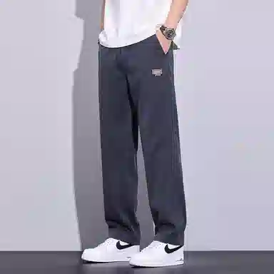 童先森 宽松直筒薄款美式潮牌百搭时尚简约牛仔裤 男款