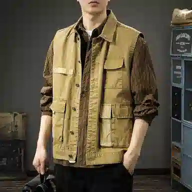 Qianjinniu Classic Workwear Vest