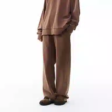 PSO Brand Heavyweight Logo Embroidered Pants