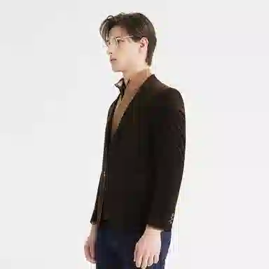 利郎 时尚都市简约百搭纯色长袖西装 男款