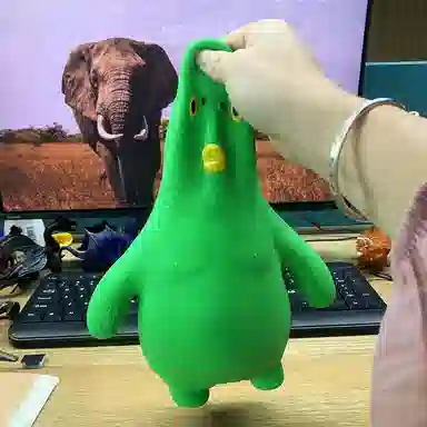 馨枕居 绿头鱼解压玩具休闲益智搞笑有趣 捏捏乐/按按乐