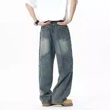 金盾 高街长裤牛仔潮流休闲裤 男款