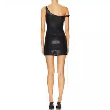 SUPERDOWN Lennon Faux Leather Dress