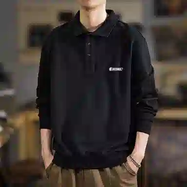 遨宇 美式复古经典休闲高端中心风上衣潮流户外百搭长袖卫衣 男款