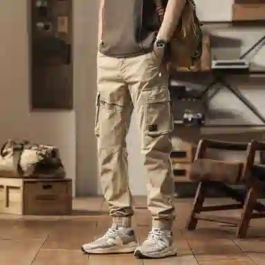 金盾 夏季宽松潮流长裤休闲裤 男款