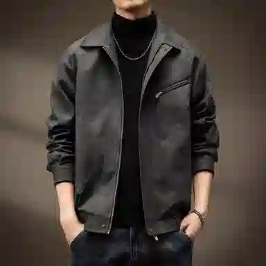 贵色 美式高街复古户外美式防风设计潮流时尚运动百搭夹克外套 男女同款