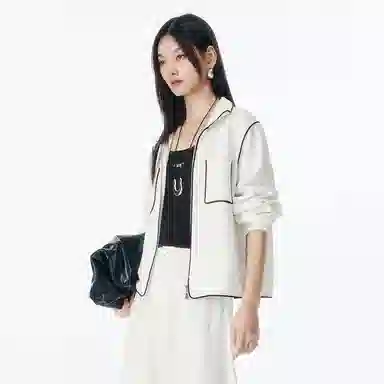 Peacebird Sport Tweed Zip Cardigan