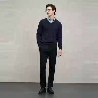 EMZ V-Neck Wool Sweater