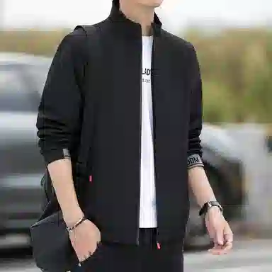 金盾 外套春秋季休闲潮流夹克 男款