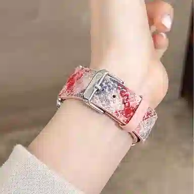老佳 苹果适用 手表表带 羊毛呢材质 时尚羊毛呢格纹表带男女通用