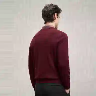 EMZ V-Neck Wool Sweater