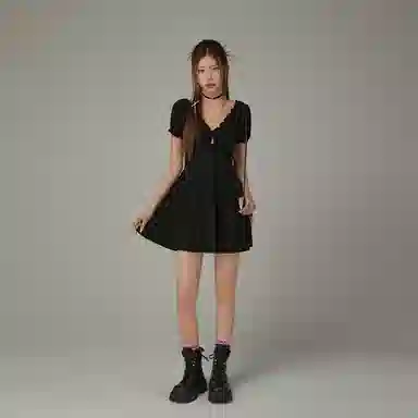 CHUU V-Neck Dress