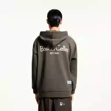 JACK JONES x NBA Celtics Hoodie Black Olive