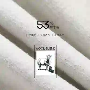 Jack Jones Embroidered Wool Coat