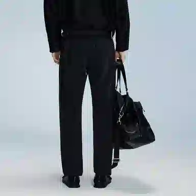 速写 棉质休闲潮流直筒牛仔裤 男 牛仔黑
