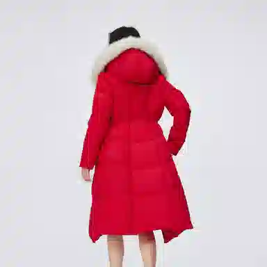 波司登 长款过膝时尚保暖收腰羽绒服 女款