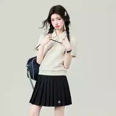 花铃太太 原创花铃学园短袖衬衫 女款