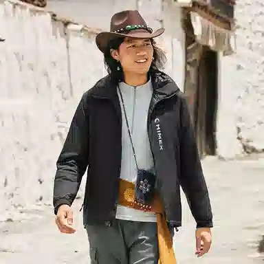 探路者 舒适简约休闲夹克外套 男款