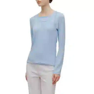 MARITHE FRANCOIS GIRBAUD LAYERED JERSEY LONG SLEEVE