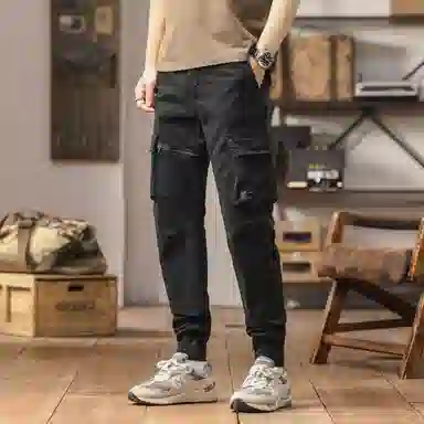 金盾 夏季宽松潮流长裤休闲裤 男款