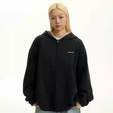 TGNS Vintage Reversible Plaid Hoodie