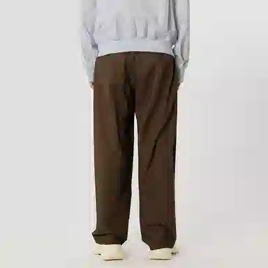 速写 纯色宽松阔腿西装休闲裤 男女同款