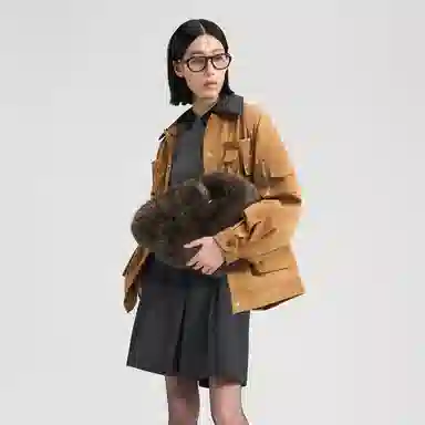 Lost in Echo Retro Cropped Jacket