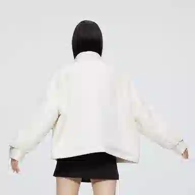 波司登 艺术绗缝廓形鹅绒立领轻薄羽绒服 女款