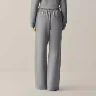太平鸟 时尚百搭舒适宽松直筒裤简约休闲裤 女款
