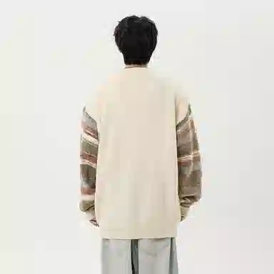 马员外 潮流秋冬季情侣款针织衫 男女同款