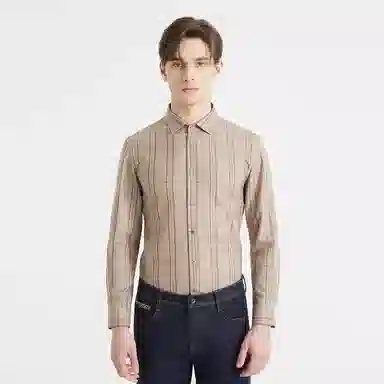 利郎 时尚都市简约百搭长袖衬衫 男款