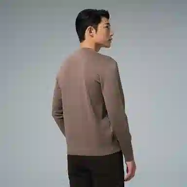 利郎 品位商务纯色半高领保暖可机洗质感冬季毛衣 男款