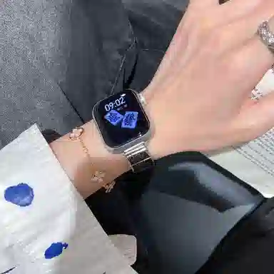 潮流腕 表带 苹果适用 金属材质 时尚创意十二生肖苹果手表替换腕带 适用于苹果手表男女通用